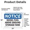 Signmission Diesel Fuel Above Ground Storage Tank OSHA Notice Sign, Vinyl Decal, 24in W x 18in L, 2PK OS-2PACK-NS-D-1824-L-10993 - alternate 6